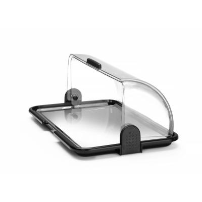 Roll Top Display, dvouúčelový, jednopatrový, HENDI, 465x315x(H)195mm | 871775